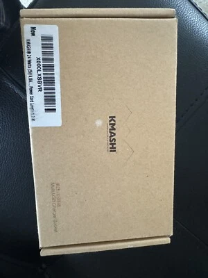 KMASHI 24W 4 Puertos Portátil Escritorio USB Estación de Carga Hub MicroUSB Integrado Foto 1 de 4