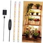 2 Bars Grow Lights for Indoor Plants, 120 LEDs Full Spectrum Plant Grow Light 