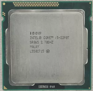 Intel Core i5-2390T SR065 Dual Core Processor 2.7 GHz, Socket LGA1155, 35W CPU - Picture 1 of 2