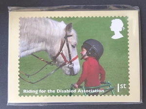 GB 2014 MINT UNOPENED SEALED PHQ POSTCARD SET 385 WORKING HORSES (6pcs) - Picture 1 of 2