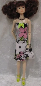Set abito, borsa e collana fatti a mano MOMOKO Sekiguchi Petworks #13 - Foto 1 di 3