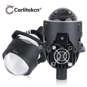 2.5''110W Bi LED Projector Lens For H4 H7 9005 9006 Headlight Bulb Retrofit Kit - Picture 1 of 10