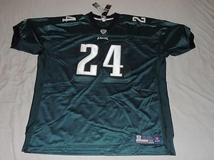 NWT AUTHENTIC NNAMDI ASOMUGHA PHILADELPHIA EAGLES ON FIELD REEBOK JERSEY 58 4X - Picture 1 of 9