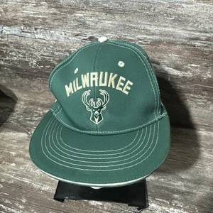 Milwaukee Bucks Ball Cap Hat Green Adjustable Embroidered BMO #11 Champions - Picture 1 of 8