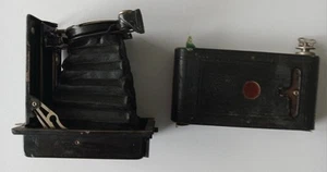 Vintage Vest Pocket Kodak Model B A127 Roll Film Folding Bellows Prop Camera - Picture 1 of 10