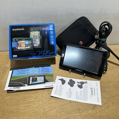 Garmin Nuvi 2595 LMT 5” Bluetooth GPS Car Mobile Navigation System Tested - Image 1 of 4