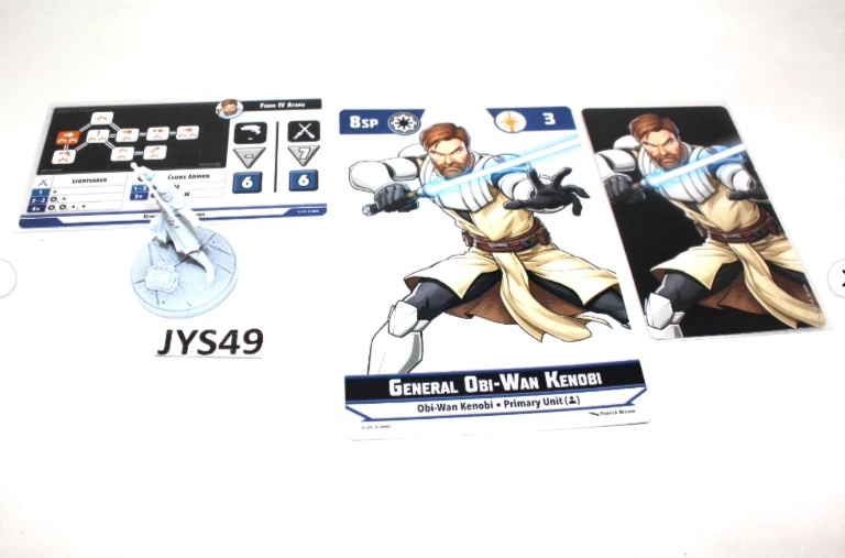 Star Wars Shatterpoint General Obi-Wan Kenobi JYS49 Foto 1 de 1