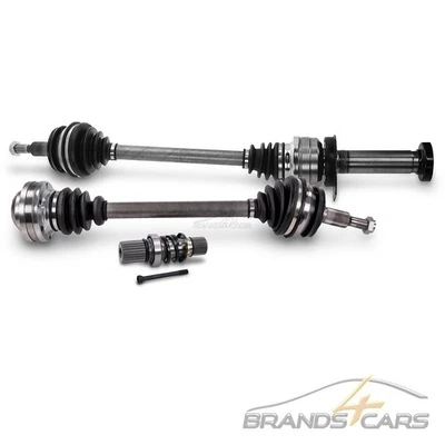 ATEC 2x FRONT DRIVESHAFT + THRU SHAFT FOR VW TRANSPORTER BUS T5 1.9 2.0 - Image 1 of 4