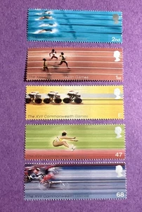 Großbritannien 2002 - postfrisch Scott 2059-2063. 17. Commonwealth Spiele. - Bild 1 von 1
