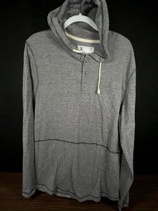 Ezekiel Sweatshirt Men XL Long Sleeve Gray Hoodie Pocket Pullover - Picture 1 of 9