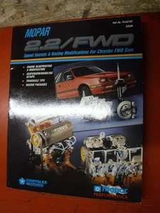 Mopar Performance 1988 2,2/tracción delantera Speed Secrets manual modificaciones de carreras - Imagen 1 de 6