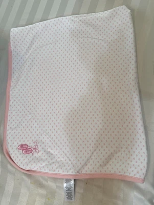 Little Me Infant Manta Blanco Rosa Corazones Bailarina Zapatillas NUEVO Foto 1 de 4