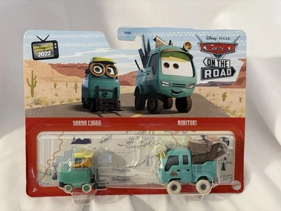 DISNEY CARS 2 PACK SARAH COGGS & NORIYUKI BRAND NEW - Image 1 of 4