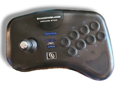 ShadowBlade Arcade Stick for PS1 PS2 by InterAct Turbo Mode Fighting Gamepad - Image 1 of 4