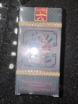 Liz Claiborne LUCKY NO. 6 Eau de Toilette Spray Masculino 3,4 oz Selado Original - Imagem 1 de 4