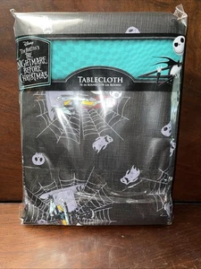 Tim Burton Pesadilla antes de Navidad Mantel Redondo 70" Jack & Sally NUEVO - Imagen 1 de 6