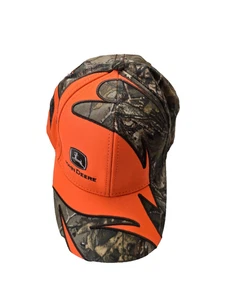 Cappello Berretto John Deere Blaze/Camouflage Mimetico Regolabile Caccia Dri-Duck, Alce, Gioco - Foto 1 di 8