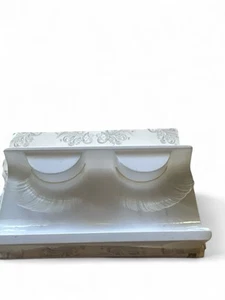 AnHua White Long Faux Eye Lashes Eyelashes Cosplay - Picture 1 of 3