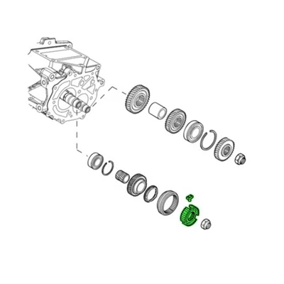 Buje sincronizado de transmisión manual Mopar 68136853AA para 2012 2017 500 para Fiat Foto 1 de 4