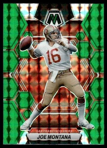 2023 MOSAIC GREEN MOSAIC JOE MONTANA SAN FRANCISCO 49ERS #217 - Picture 1 of 2