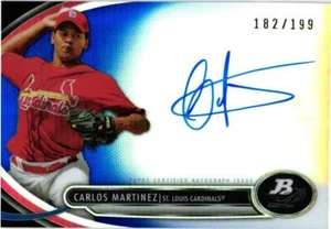 2013 Bowman Platinum Autograph - Carlos Martinez (BPAP-CM) Cardinals /199 - Picture 1 of 1