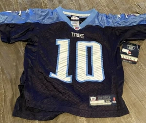 VINCE YOUNG Tennessee TITANS Football REEBOK Replica Little Boys 5-6 Jersey NEW - Picture 1 of 3
