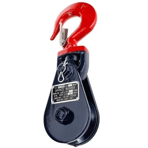 Snatch Block w/ Hook Latch 2 Ton 3" Sheave 3/8" Inch Wrecker Roll Back Recovery - Foto 1 di 9