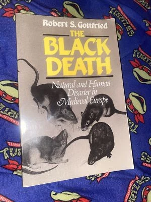 THE BLACK DEATH by Robert S. Gottfried - 1983 Large Paperback - Image 1 of 4