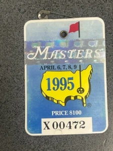 1995 UNSIGNED Masters Badge - Golf - Picture 1 of 2