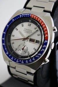 Seiko Pogue Pepsi - “Silver dial” Automatic Watch - 6139-6002 - Men’s - Picture 1 of 22