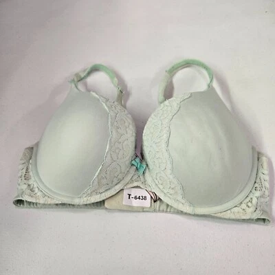 Sujetador Victoria's Secret para mujer 36D cuerpo verde por forma perfecta encaje acolchado Foto 1 de 4