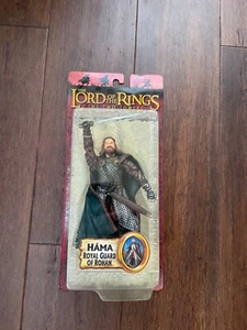 El Señor de los Anillos Dos Torres Hama Royal Guard of Rohan 2004 ToyBiz Nuevo en Caja - Imagen 1 de 7