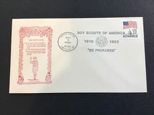 Collectzone US Pfadfinder Cover Pfadfindereid 75th Anniversary (F400) - Bild 1 von 1