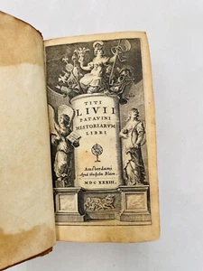 HISTORIARUM BÜCHER - TITI LIVII - 1633 - Bild 1 von 7