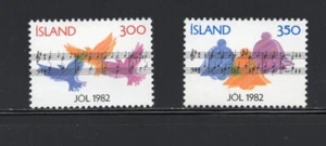 R9641   Iceland  1982  Christmas  2v.  MNH - Picture 1 of 1