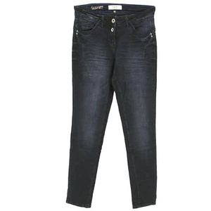 CECIL Damen Jeans Hose SCARLETT Loose Stretch blue black 25650 - Picture 1 of 2
