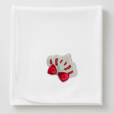 Baby Blankets Girls Boys Soft Cotton Car Pram Seat - Image 1 of 4