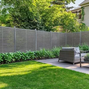 WPC Sichtschutzzaun ALIRA Sichtschutz Sichtschutzzaun Gartenzaun Komplettset - Bild 1 von 19