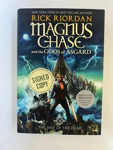Magnus Chase Lot (All 3 Books—1 Signed by Rick Riordan) - Picture 1 of 23