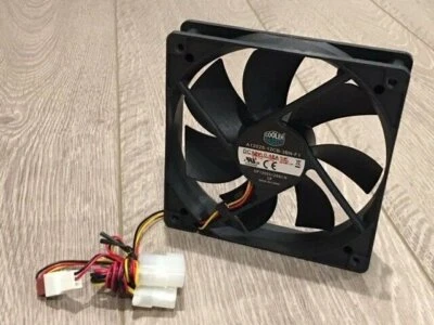 Brand NEW--3-Pack Cooler Master 120mm Computer Case Fan w/3-pin & 4-pin (A12025) - Image 1 of 2