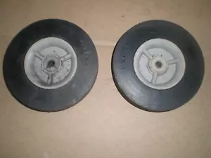 2 USED 6" Wheels Tires fits Craftsman Murray Spirit Snowblower Snow Blower - Picture 1 of 2