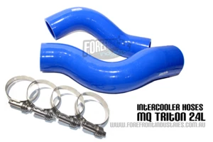 Triton MQ MR 2.4l Intercooler hose kit 7mm Silicone BLUE turbo diesel 2015+ - Picture 1 of 2