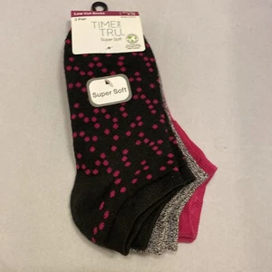 Calcetines de corte bajo para mujer talla 4-10 Time and Tru - Imagen 1 de 12