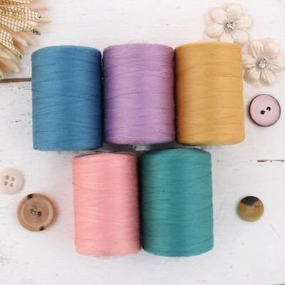100% Cotton Thread Set | 5 Spring Bouquet Colors | 1000M Quilting Sewing - Image 1 of 4