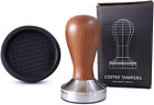 Coffee Tamper 58Mm, Espresso Hand Tamper 58Mm,304 Stainless Steel Espresso Coffe