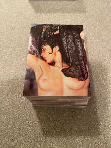 TRADING CARDS OLIVIA STUDIES SENS ANNO 1995 ALL- CHROMIUM set di 90 COMPLETO - Foto 1 di 2