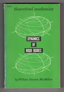 Theoretische Mechanik: Dynamik starrer Körper, William Duncan MacMillan, Dover - Bild 1 von 1