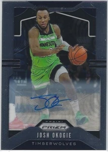 2019-20 PANINI-PRIZM JOSH OKOGIE AUTO #163 MINNESOTA TIMBERWOLVES - Picture 1 of 2
