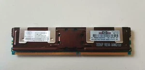 Nanya HP 512MB PC2-5300F DDR2 ECC Fully Buffered NT512T72U89A5BD-3C 398705-051 - Picture 1 of 1