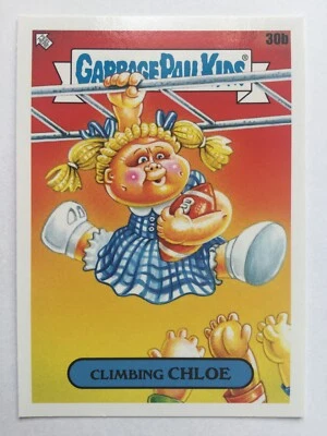 Garbage Pail Kids Topps 2020 Sticker Late For School 30b Climbing Chloe - Image 1 of 2